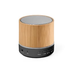 RE-GLASHOW. Caixa de som portátil com microfone e autonomia de 4h30 (400 mAH), em bambu e ABS 100% reciclado Code.: 97441 - foto 1