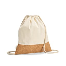 MANAUS BPACK. Sacola tipo mochila em 70% algodão reciclado e 30% poliéster reciclado (180g/m²) com base em cortiça Code.: 92340 - foto 1