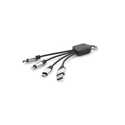 YALOW. Cabo USB de carregamento rápido 3 em 1 com corpo em PET 100% reciclado Code.: 97173 - foto 1