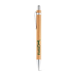 MELLO. Conjunto de caneta esferográfica com escrita em azul e lapiseira, ambas em bambu Code.: 51162 - foto 3