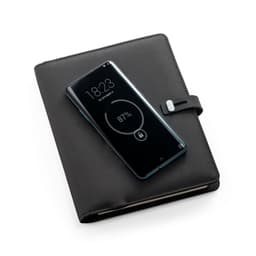 ELEVATE A5 FOLDER. Pasta A5 em 300D poliéster 100% reciclado com carregador por indução embutido (5'000 mAh) e bloco com páginas pautadas Code.: 53581 - foto 8