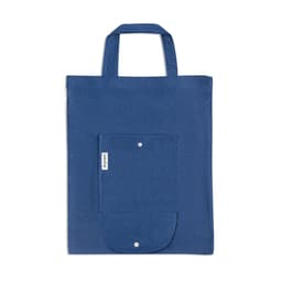 SIENA. Sacola dobrável em 50% algodão, 30% algodão reciclado e 20% poliéster reciclado (140 g/m²) Code.: 92328 - foto 7