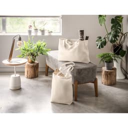 GIRONA. Sacola em 50% algodão, 30% algodão reciclado e 20% poliéster reciclado (220 g/m²) Code.: 92331 - foto 4