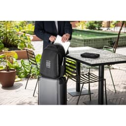 YANGON BPACK. Mochila antirroubo com bolso para notebook (17'3"), em poliéster reciclado 600D twill, resistente à água (20 L) Code.: 92393 - foto 4