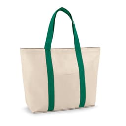 VILLE. Sacola 100% algodão canvas (280 g/m²) com bolso frontal, bolso interior e fecho magnético Code.: 92824 - foto 4