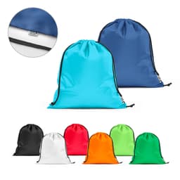 PEMBA. Saco tipo mochila em poliéster reciclado 190T com alças Code.: 92931 - foto 2