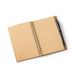 VICENTE. Caderno B6 de capa dura em cortiça e PET 100% reciclado, com páginas lisas recicladas Code.: 93285 - foto 7