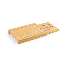 MUGWORT. Conjunto de tábuas em bambu com 3 facas inclusas Code.: 94339 - foto 9