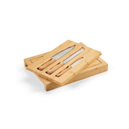 MUGWORT. Conjunto de tábuas em bambu com 3 facas inclusas Code.: 94339 - foto 10