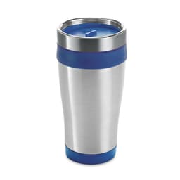 BATUM. Copo de viagem em aço inox e PP, térmico com parede dupla isolada a ar 420 mL Code.: 94625 - foto 4