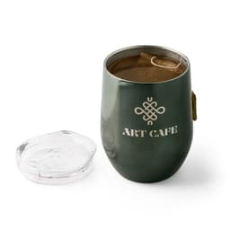 RONDE. Copo de viagem térmico em aço inox de parede dupla isolada a vácuo (400 mL) Code.: 94677 - foto 10