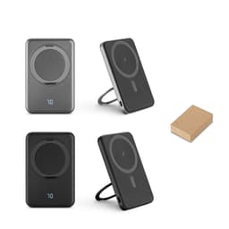 WARSHEL 5. Bateria portátil magnética com carregador por indução super-rápido (5'000 mAh), em ABS 100% reciclado Code.: 97142 - foto 2