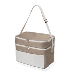 Bolsa Térmica em algodão e Juta sintética (24x30x20cm) - Code.: BT211P - foto 1
