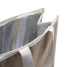 Bolsa Térmica em algodão e Juta sintética (34x34x16cm) - Code.: BT213P - foto 5