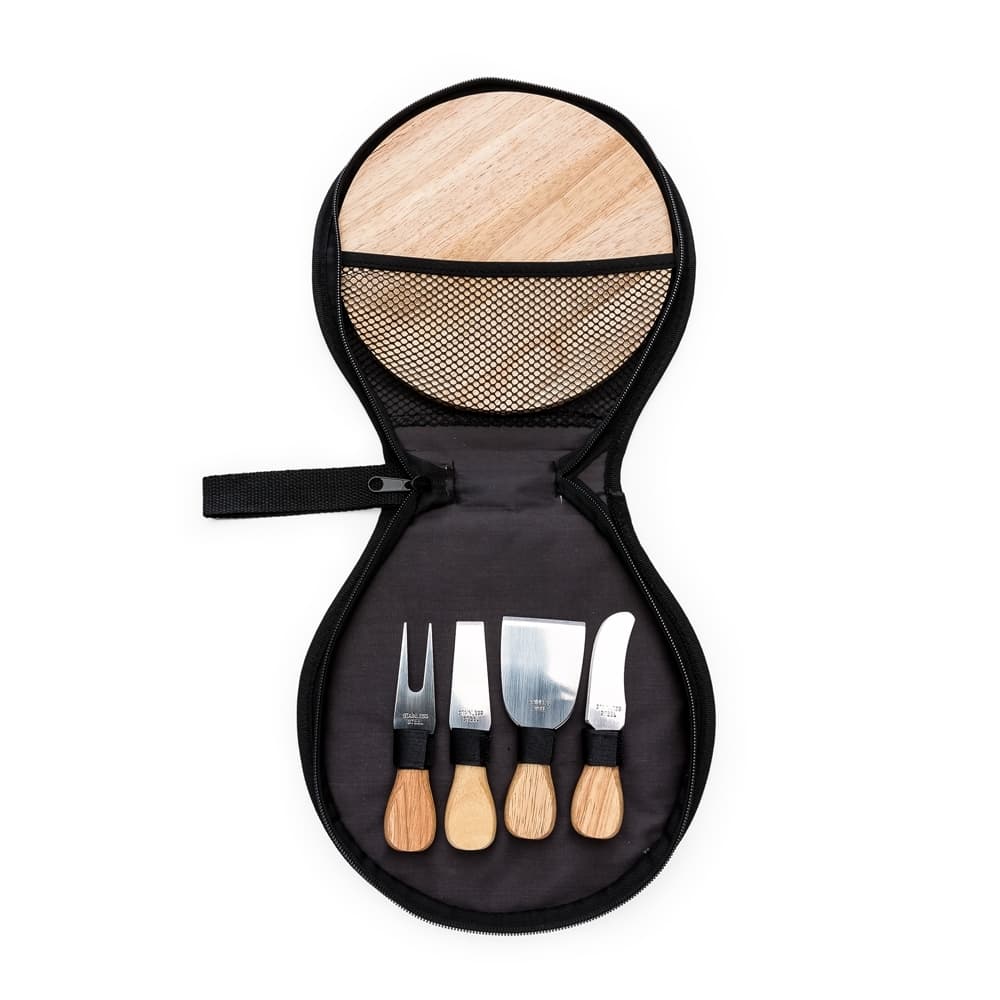 KIT QUEIJO C/ 5 PEÇAS BOLSA C/ ZIPER  - Code.: 12222