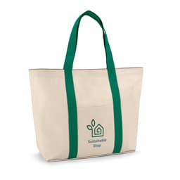 VILLE. Sacola 100% algodão canvas (280 g/m²) com bolso frontal, bolso interior e fecho magnético Code.: 92824 - foto 7