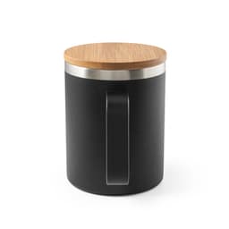 LAUDA. Copo de viagem térmico em aço inox 90% reciclado de parede dupla isolada a vácuo (420 mL) Code.: 94276 - foto 17