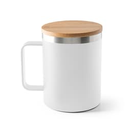 LAUDA. Copo de viagem térmico em aço inox 90% reciclado de parede dupla isolada a vácuo (420 mL) Code.: 94276 - foto 22