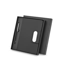GARRETT. Conjunto composto por 1 caneta esferográfica e 1 caderno, em PU e aço inox Code.: 93668 - foto 1