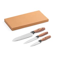 BAHARAT. Conjunto de 3 facas de cozinha com lâmina em aço inox e cabo ergonómico Code.: 94395 - foto 5