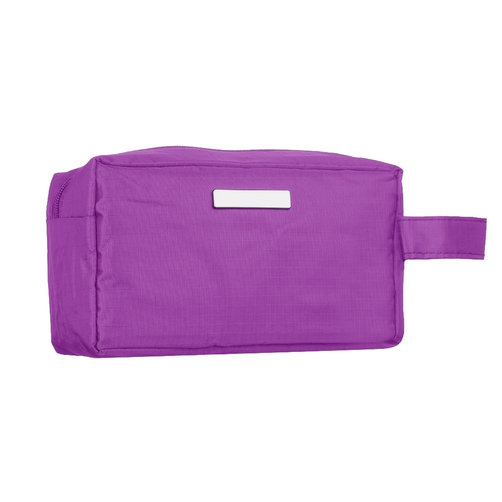 NECESSAIRE PVC IMPERMEÁVEL C/ PLAQUINHA  - Code.: 01228P